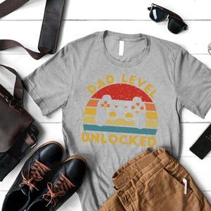 Dad Level Unlocked Shirt